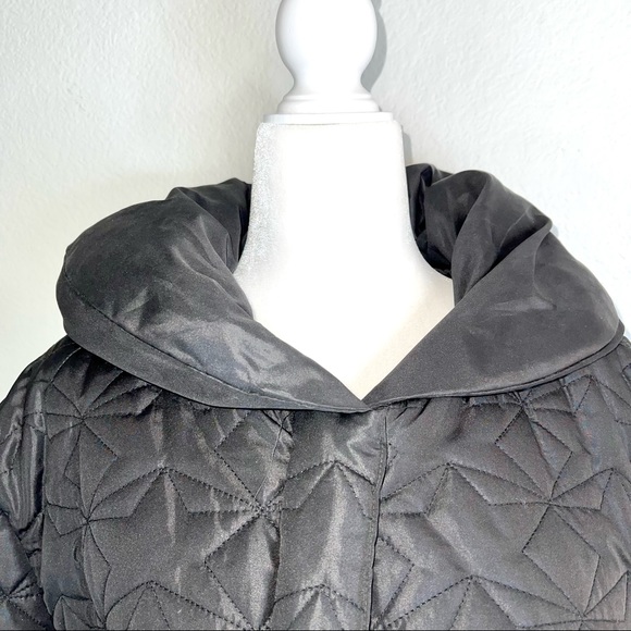 New York & Co Puffy Black Coat Size Jr Large - Picture 5 of 10